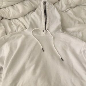 Champion all white sweatshirt